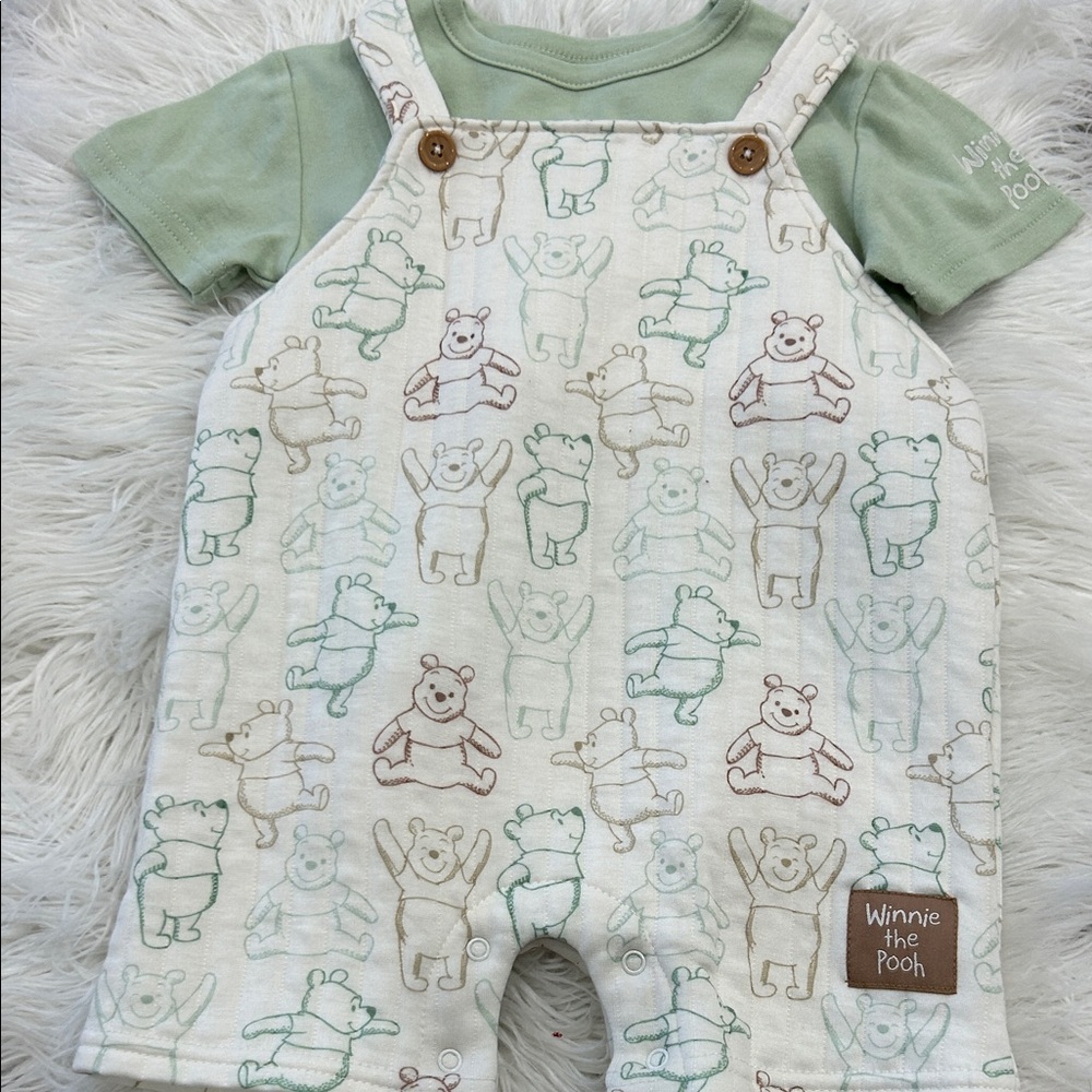 Disney Baby Winnie the Pooh Romper/ Overalls